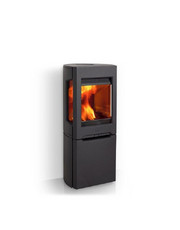 Печь-камин Jotul F 165, CB, черная краска BP, угловой