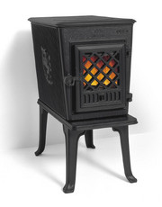 Печь-камин Jotul F 602 GD, CB, стеклянная дверка, черная краска BP