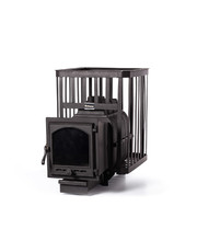 Банная печь FireWay Паровар 18 на дровах, сетка-ковка (K404)